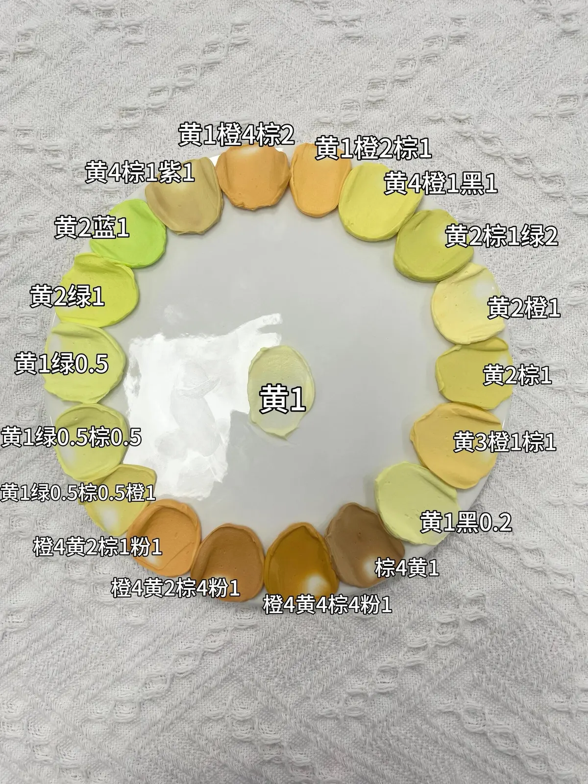 奶油调色练习与色彩搭配参考